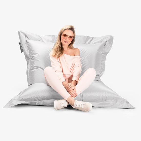 Obrovský sedací vak XXL - SmartCanvas™ Biela 05