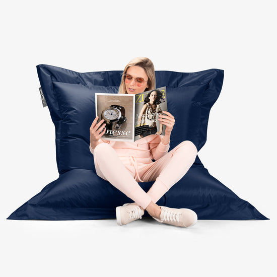 Obrovský sedací vak XXL - SmartCanvas™ Námornícka modrá 05