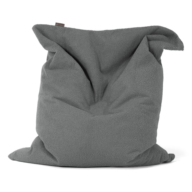Extra veľký sedací vak - Buklé Šedá 01
