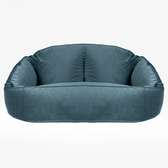 Bubble Sofa Bean Bag - Velvet Teal 01