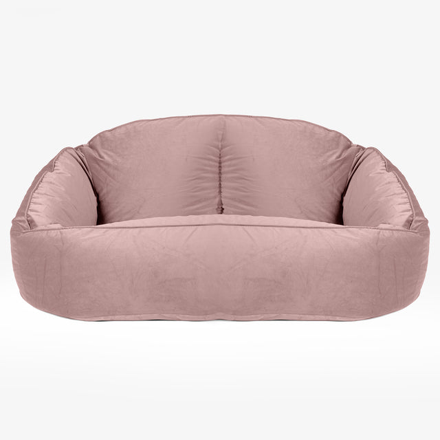 Bubble Sofa Bean Bag - Velvet Rose Pink 01