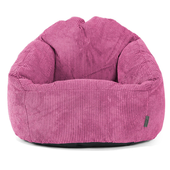Bublinková stolička sedací vak - Pom Pom Ružová 01