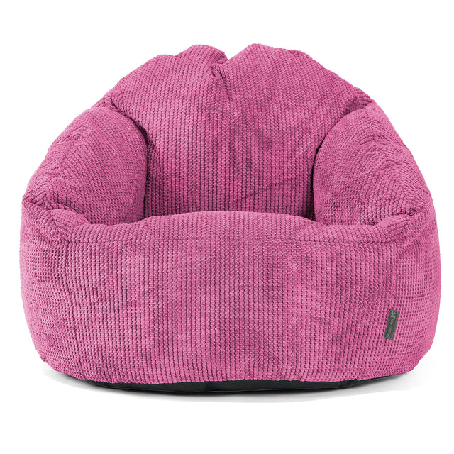 Bublinková stolička sedací vak - Pom Pom Ružová 01
