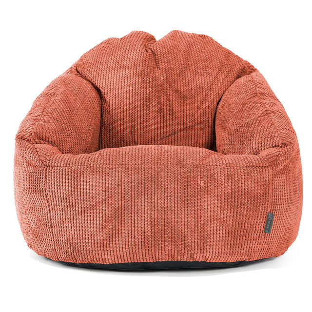 Bublinková stolička sedací vak - Pom Pom Tekvicová Oranžová 01