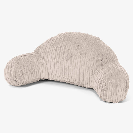 Detský útulný vankúš s vysokým operadlom - Menčester Slonovinová 01