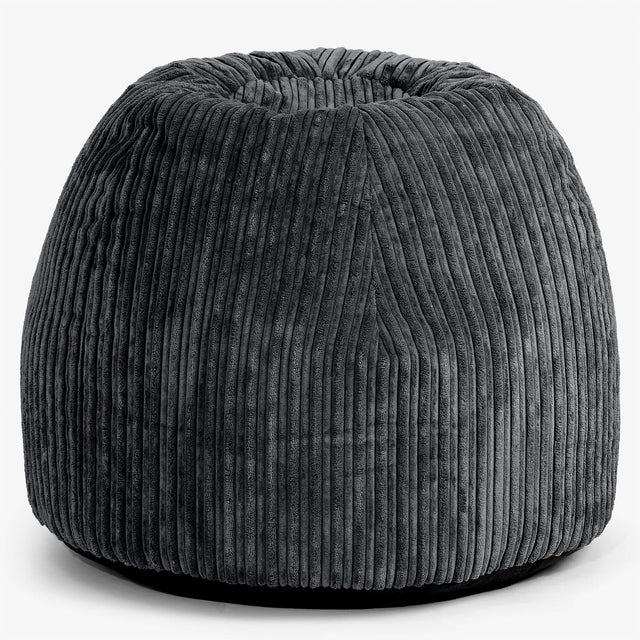 Ergonomické kancelárske pouf-kreslo - Menčester Čierna - 01
