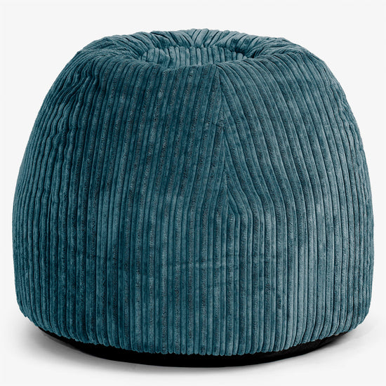Ergonomické kancelárske pouf-kreslo - Menčester Modrozelená - 01