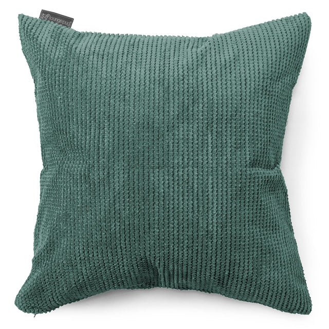 Extra veľký dekoračný poťah na vankúš 70 x 70 cm - Pom Pom Machová Zelená 01