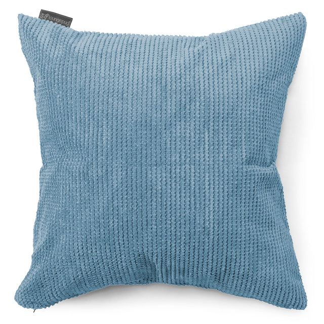 Extra veľký dekoračný poťah na vankúš 70 x 70 cm - Pom Pom Nebová 01