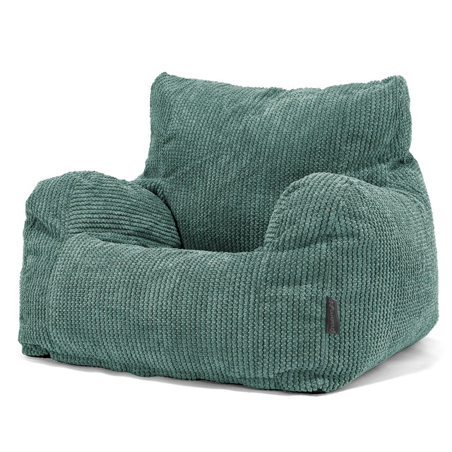 Kreslo sedací vak Josephine - Pom Pom Machová Zelená 01