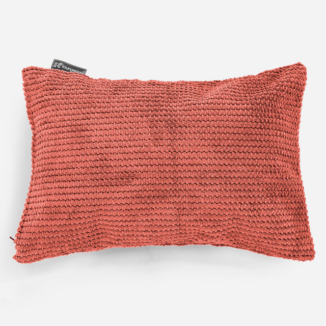 Obdĺžnikový dekoračný poťah na vankúš 35 x 50 cm - Pom Pom Tekvicová Oranžová 01