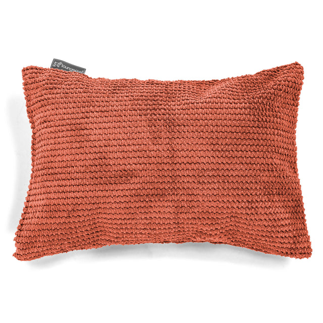 Obdĺžnikový dekoračný poťah na vankúš 35 x 50 cm - Pom Pom Tekvicová Oranžová 01