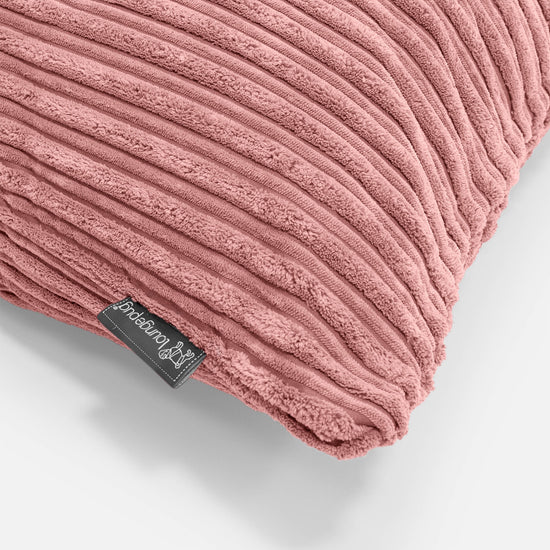 Obdĺžnikový dekoračný poťah na vankúš XL 40 x 70 cm - Menčester Broskyňová 02