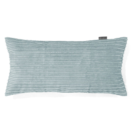 Obdĺžnikový dekoračný poťah na vankúš XL 40 x 70 cm - Menčester Mätová Zelená 01