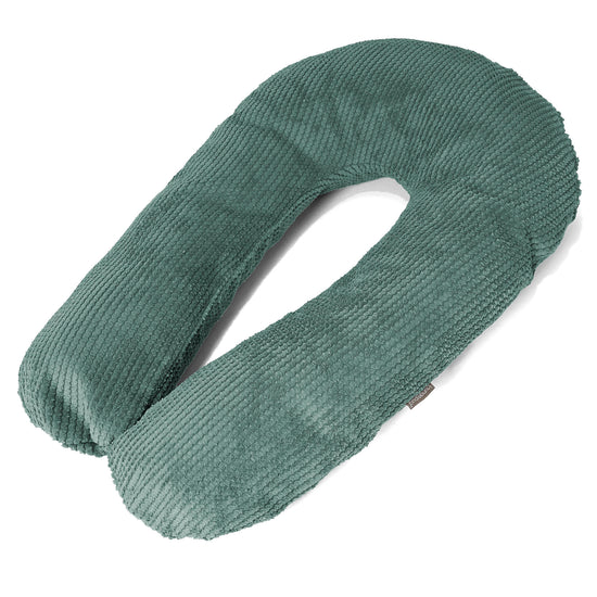 Objímací vankúš - Pom Pom Machová Zelená 01