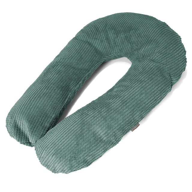 Objímací vankúš - Pom Pom Machová Zelená 01