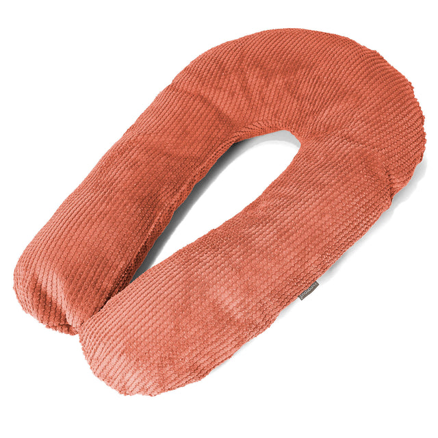 Objímací vankúš - Pom Pom Tekvicová Oranžová 01