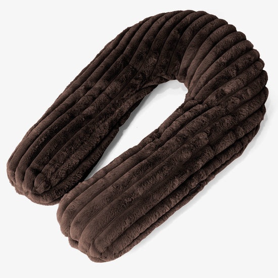 Objímací vankúš - Ultra plyšový kord Sobolia 01