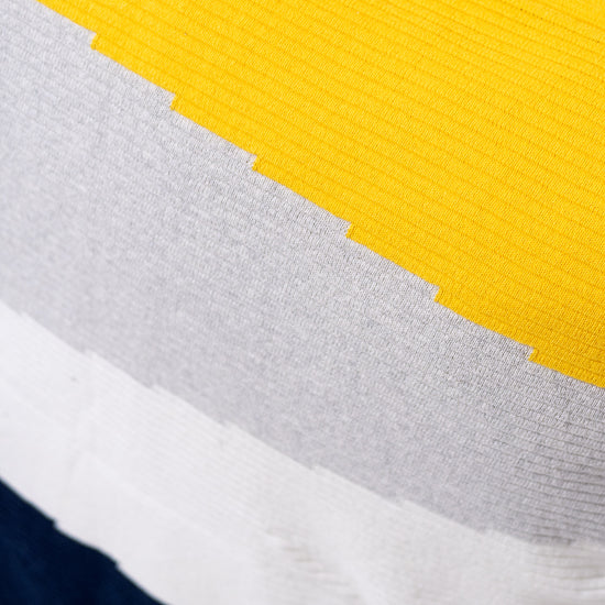 Extra veľký dekoračný poťah na vankúš 70 x 70 cm - Pletené Farebný blok Viacfarebná 03