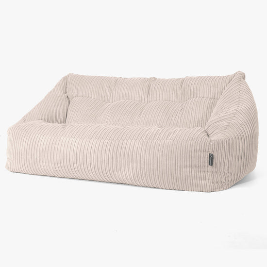 Maya Sofa Bean Bag - Cord Ivory 03