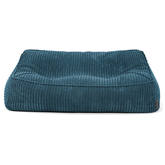 Pohovka sedací vak Sloucher - Menčester Námornícka modrá 01