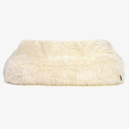 Pohovka sedací vak Sloucher - Mongolská Umelá Kožušina Smotanová 02