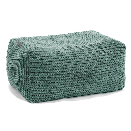 Malá podnožka - Pom Pom Machová Zelená 01