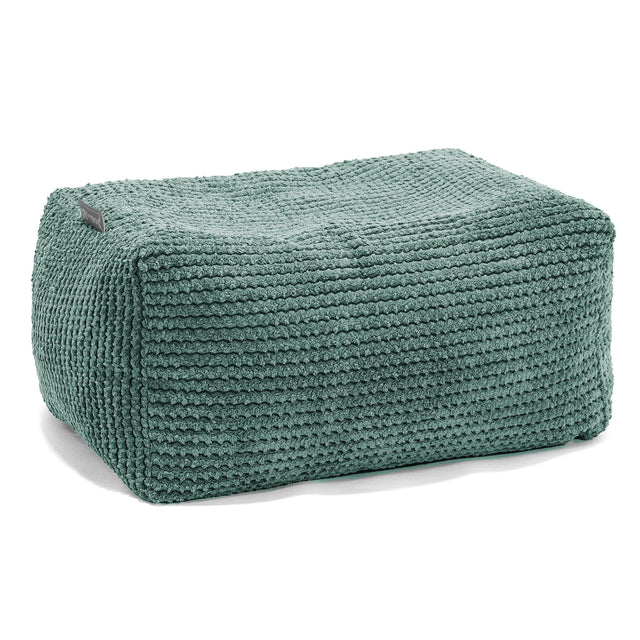 Malá podnožka - Pom Pom Machová Zelená 01