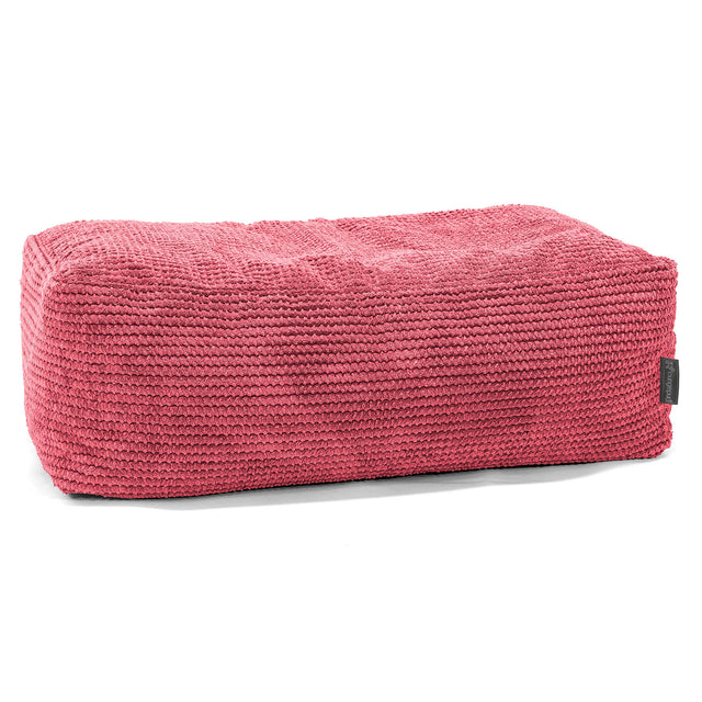 Velká podnožka - Pom Pom Pastelová červená 01