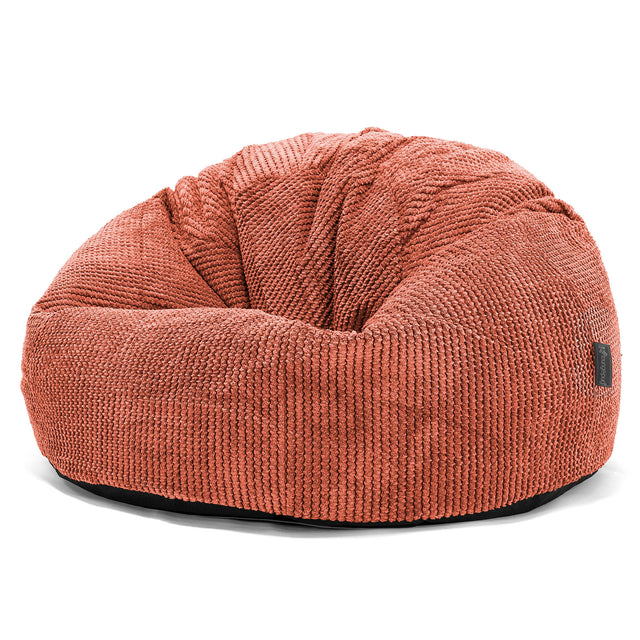 Klasická stolička sedací vak - Pom Pom Tekvicová Oranžová 01