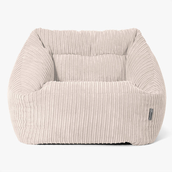 Maya Bean Bag Chair - Cord Ivory 03