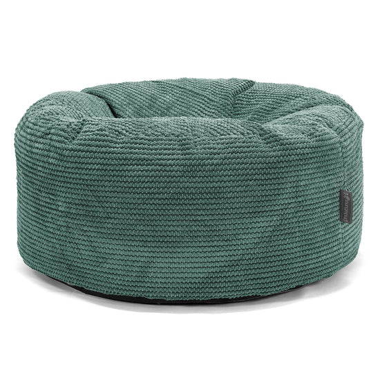 Velká okrúhla taburetka - Pom Pom Machová Zelená 01