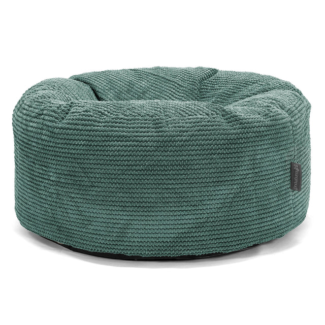 Velká okrúhla taburetka - Pom Pom Machová Zelená 01