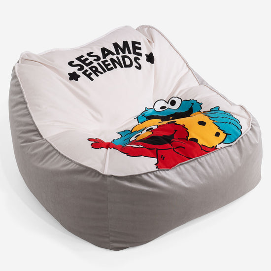 Kreslo sedací vak Sloucher - Sesame Friends 02