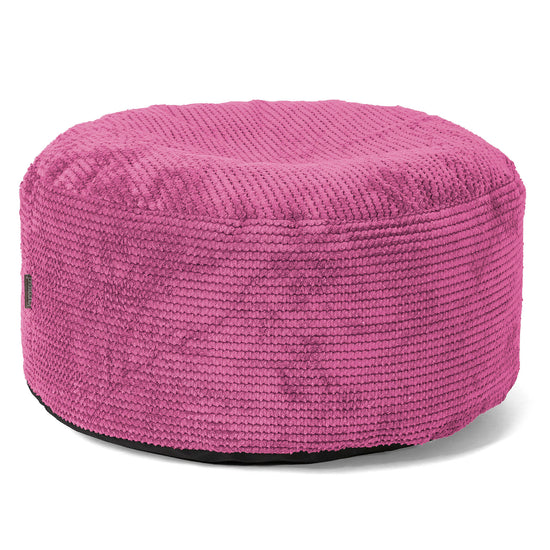 Velká okrúhla podnožka - Pom Pom Ružová 01