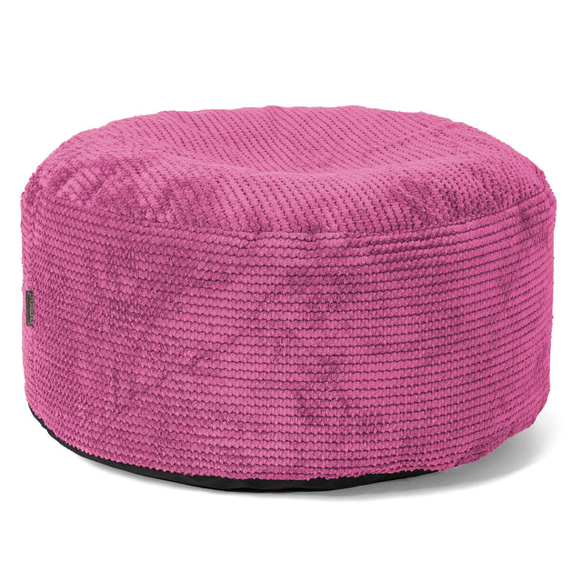 Velká okrúhla podnožka - Pom Pom Ružová 01