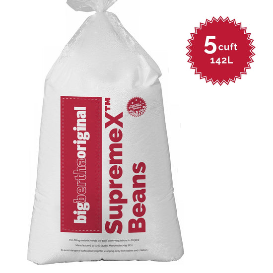 Výplň na obrovské sedacie vaky - 5 kubických stôp (142 litrov) 01