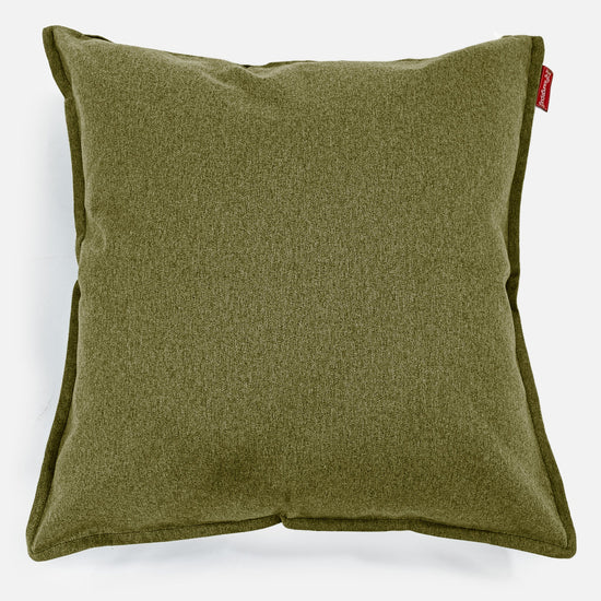 Extra veľký dekoračný poťah na vankúš 70 x 70 cm - Interalli vlna Limetková 01