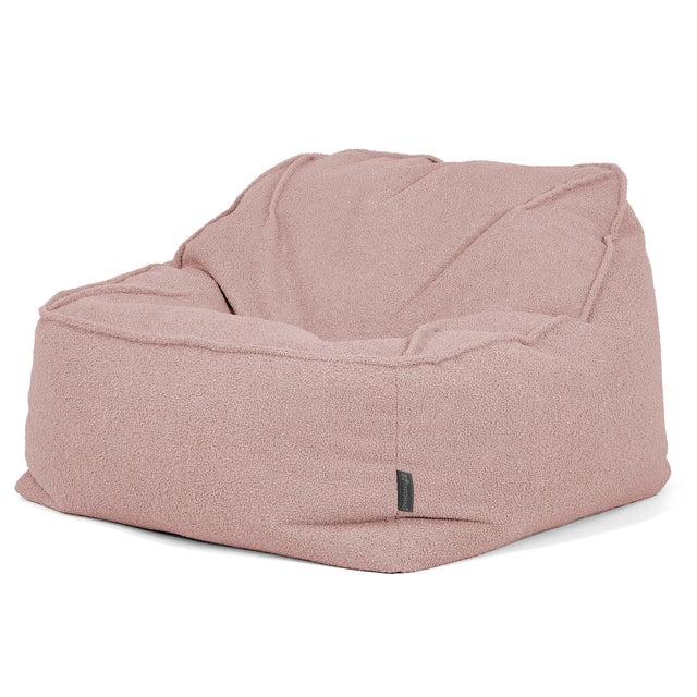 Kreslo sedací vak Sloucher - Buklé Ružová_03