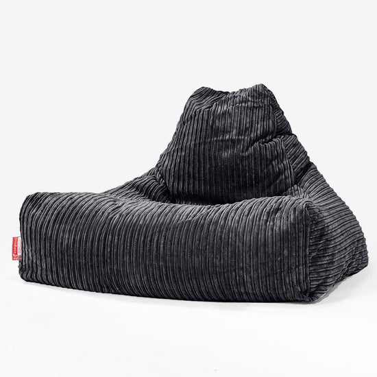 Ležadlo sedací vak - Menčester Čierna-01