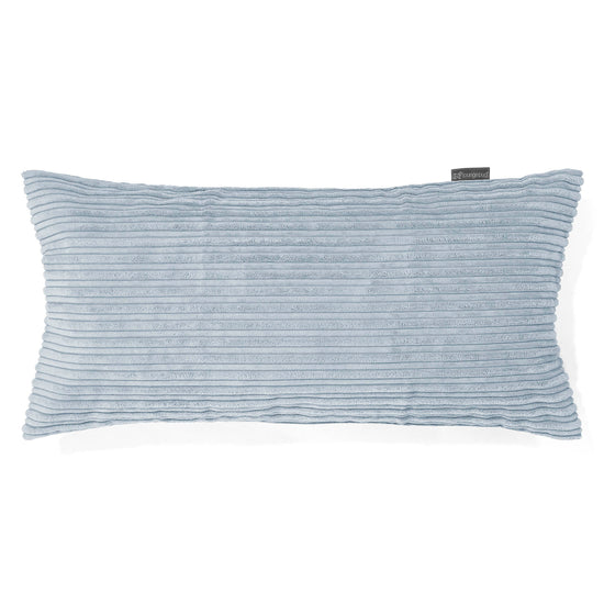 Obdĺžnikový dekoračný poťah na vankúš XL 40 x 80 cm - Menčester Detská modrá 01