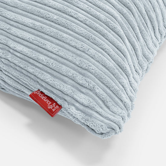 Okrúhly dekoračný poťah na vankúš 50 cm - Menčester Detská modrá 02