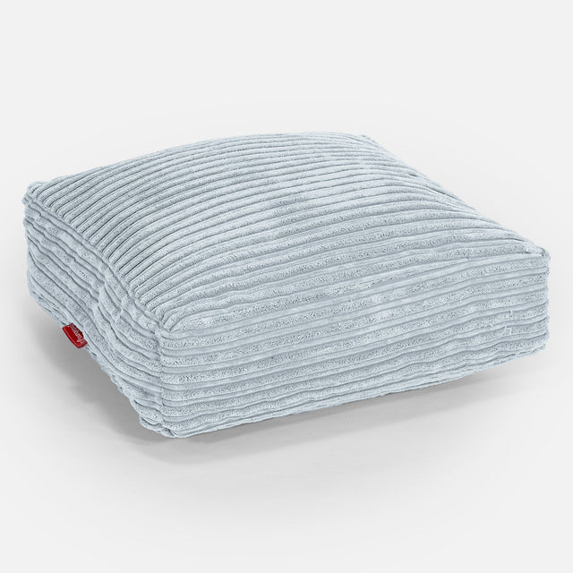 Veľký podlahový vankúš - Menčester Detská modrá 01