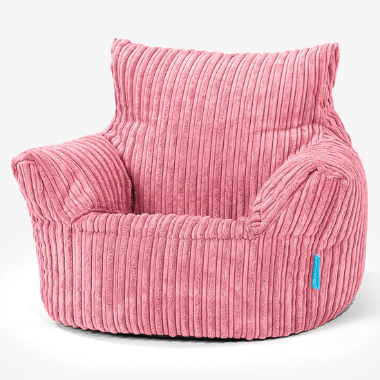 Kreslo sedací vak pre batoľatá vo veku 1-3 rokov - Menčester Korálová 01