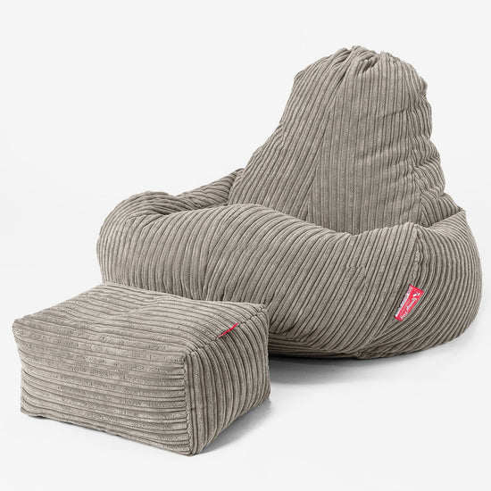 Ultra luxusná herná stolička sedací vak - Menčester Norková 02