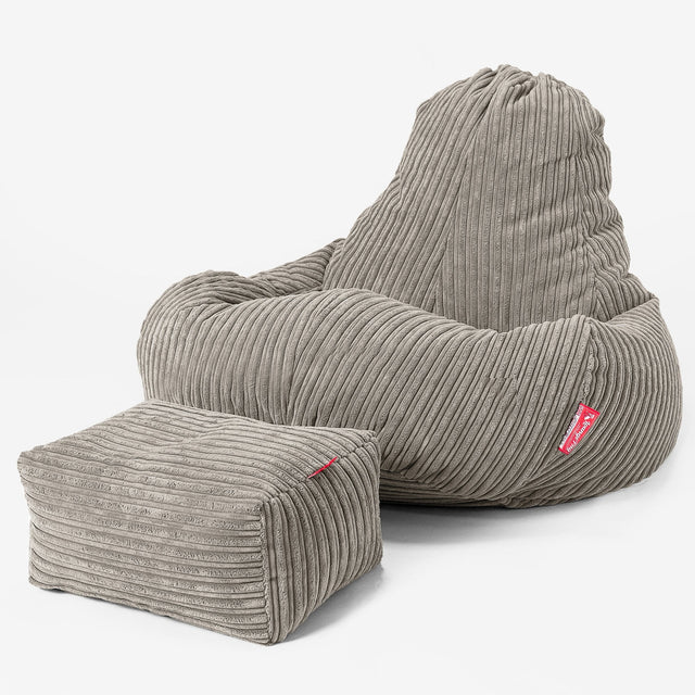 Ultra luxusná herná stolička sedací vak - Menčester Norková 02