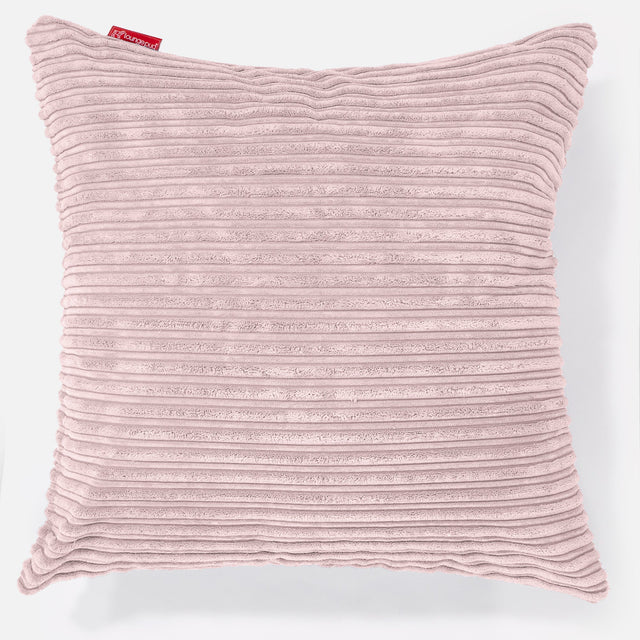 Extra veľký dekoračný poťah na vankúš 70 x 70 cm - Menčester Ružovo červená 01