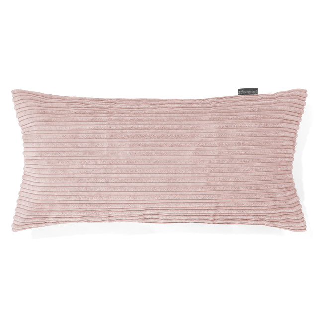Obdĺžnikový dekoračný poťah na vankúš XL 40 x 80 cm - Menčester Ružovo červená 01