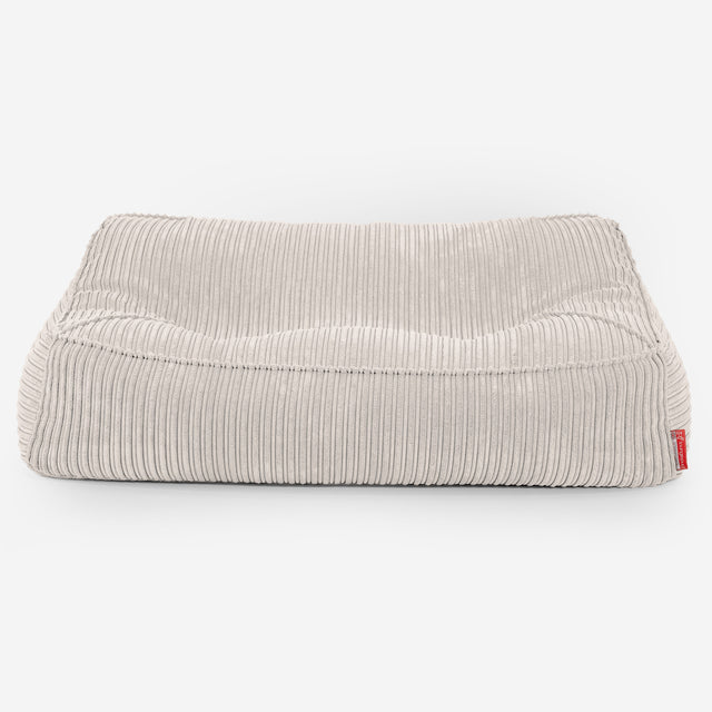 Pohovka sedací vak Sloucher - Menčester Slonovinová 01