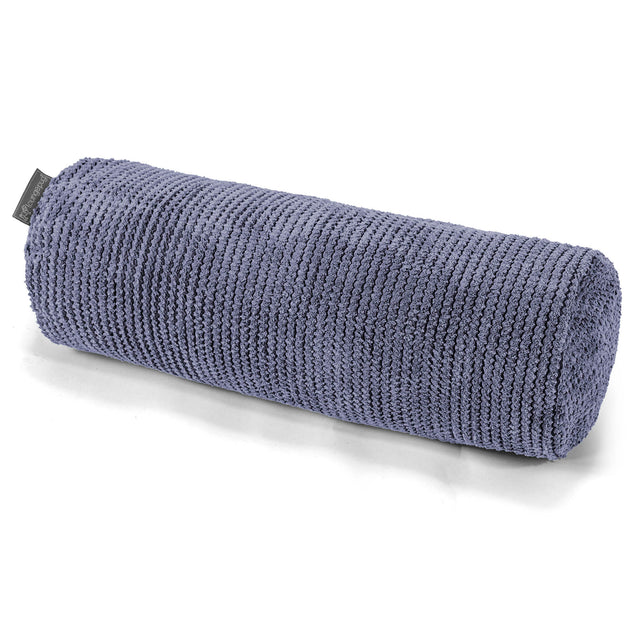 Dekoračný valčekový poťah na vankúš 20 x 55 cm - Pom Pom Fialová 01